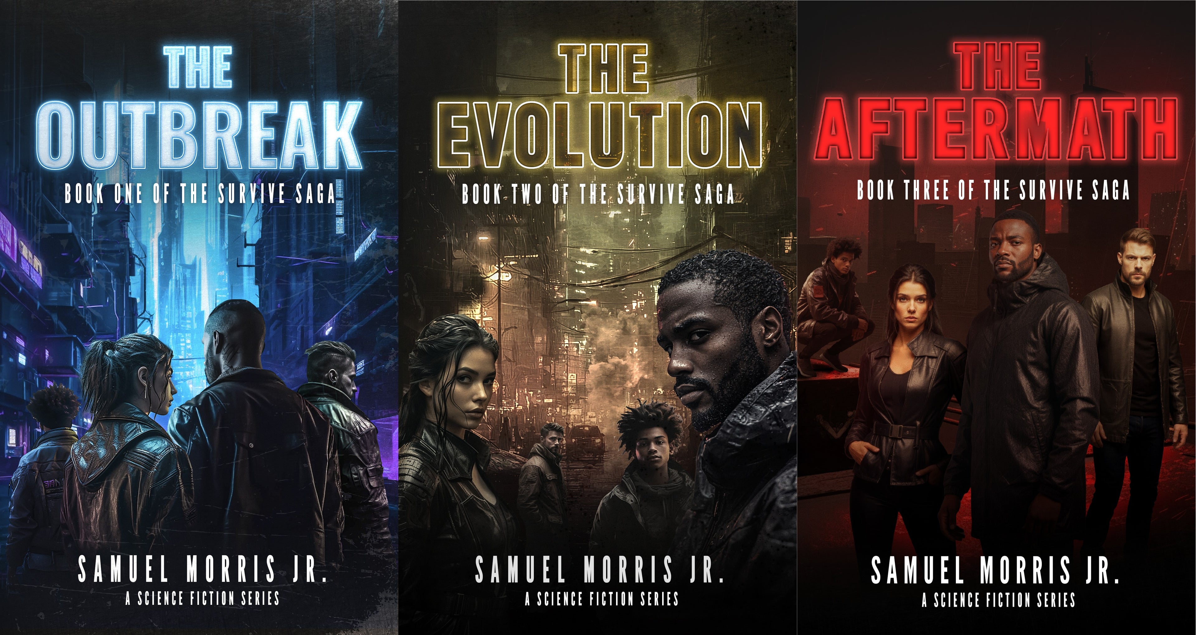 The Survive Saga (3 Book Series) Signed Paperbacks