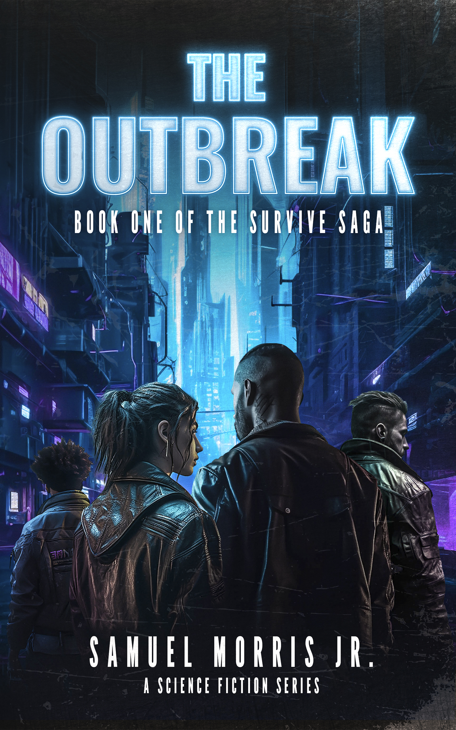 The Outbreak: A Science Fiction Series (The Survive Saga, Book 1) Signed Paperback